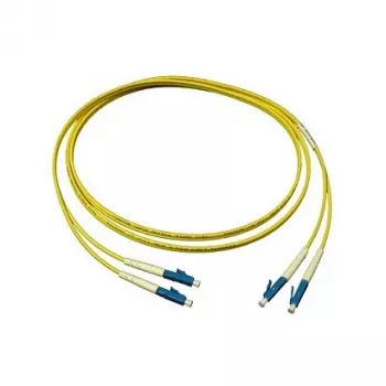 Cable de parcheo de fibra óptica dúplex OS2 (monomodo, 9/125) LC/LC, 2m, Good Connections® (LW-902LC)