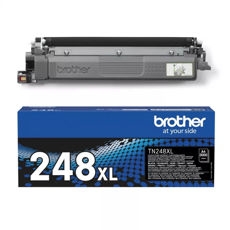 Cartucho de tóner Brother TN248XLBK 3000 páginas negro