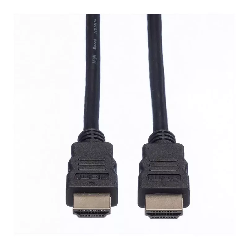 ROLINE cable HDMI High Speed con Ethernet, negro, 1,5 m (11.04.5531)