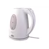 Adler | Hervidor | AD 1207 | Estándar | 2000 W | 1,5 L | Plástico | Base giratoria 360° | Blanco