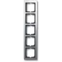 Busch-Jaeger 1725-80 placa de pared/cubierta de interruptor gris (2CKA001754A4108)