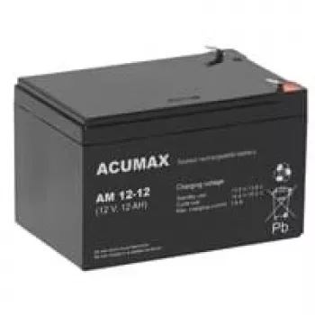 Batería 12V 12AH Vrla AM12-12 Acumax Emu