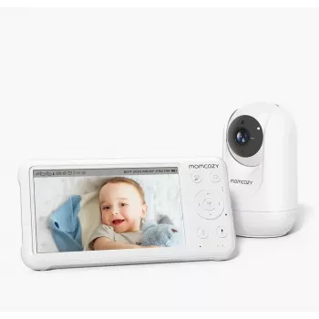 Intercomunicador para bebés Momcozy BM007-WH12BA-A Blanco 11,5 h de autonomía 5000 mAh