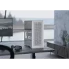 APNX Caja de PC Semitorre C1-R-WT-v1 — Blanca, compatible con ATX/Micro-ATX/Mini-ITX, 3 ventiladores frontales de 120 mm preinstalados, 3 bahías de 3,5 pulgadas + 3 de 2,5 pulgadas, USB 3.2 Gen1 x2