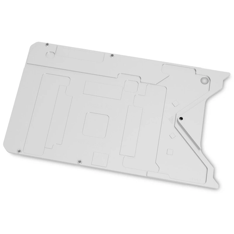 Backplate EK Water Blocks plata 1 unidad — accesorio para sistema de refrigeración de PC