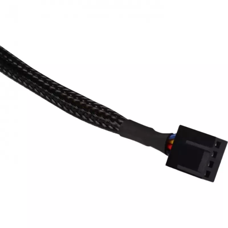 Extensión de cable Alphacool 18673 plástico negro 150 mm