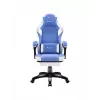 Silla gaming Huzaro Force 3.7 azul — diseño ergonómico, altura ajustable