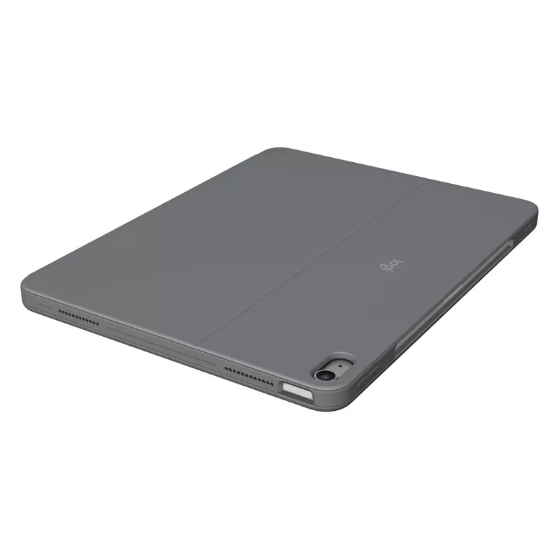 Teclado Logitech Combo Touch QWERTY danés finlandés noruego sueco Smart Connector gris