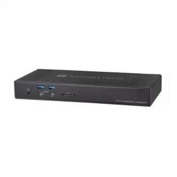 Sonnet Echo 20 Thunderbolt 4 SuperDock con cable negro 100W Power Delivery 2500 Mbit/s