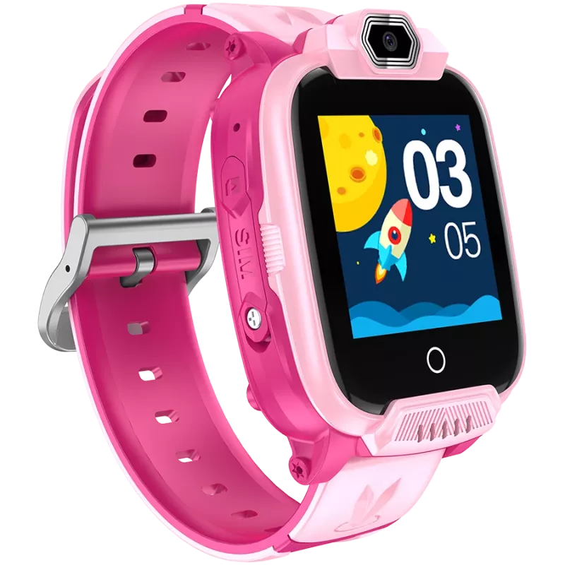 Reloj infantil CANYON Jondy KW-44 4G cámara GPS música rosa