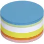 Tarjetas de moderación Maul 6394499 círculo Ø 9,5 cm blanco, amarillo, naranja, rojo, verde, azul, 250 unidades (6394499)