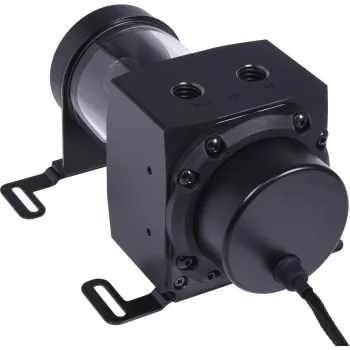 Alphacool Core 100 Aurora ARGB depósito con bomba VPP, acrílico, negro