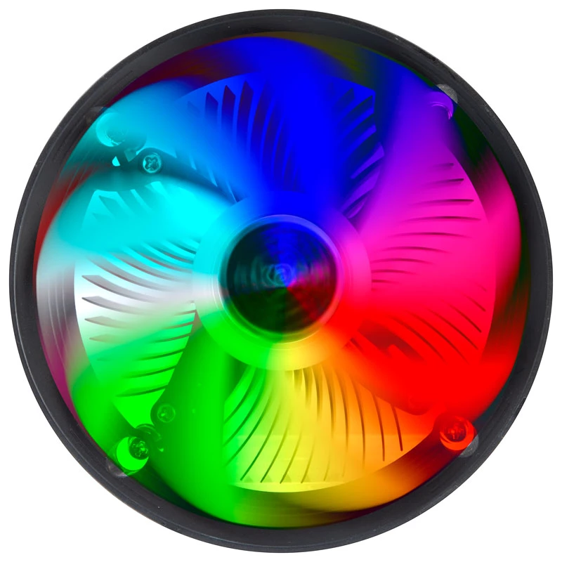 Ventilador de CPU Akasa Vegas Chroma LG 12 cm negro 1 ud.
