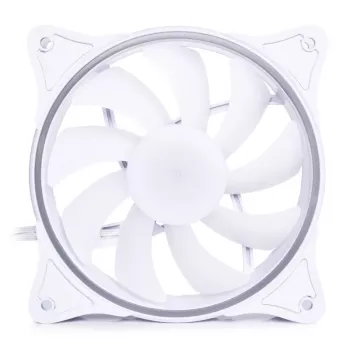 Ventilador de caja Alphacool Rise Aurora 120mm ARGB - blanco