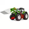 BRUDER tractor con cargador frontal modelo BR-03451 – robusto tractor de juguete con cargador móvil