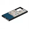 Funda para móvil Man and Wood para Samsung Galaxy Note 20 Ultra — Flor azul sobre negro