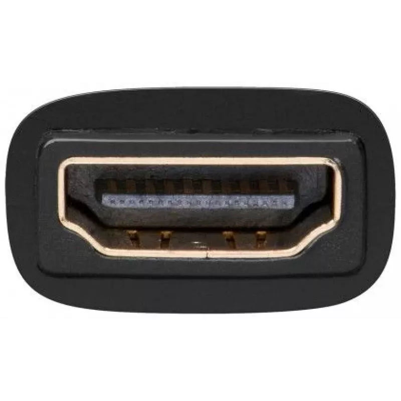 Goobay Adaptador HDMI/DVI-D, conector hembra HDMI estándar (Type-A) -> conector macho DVI-D (24+1) (68931)