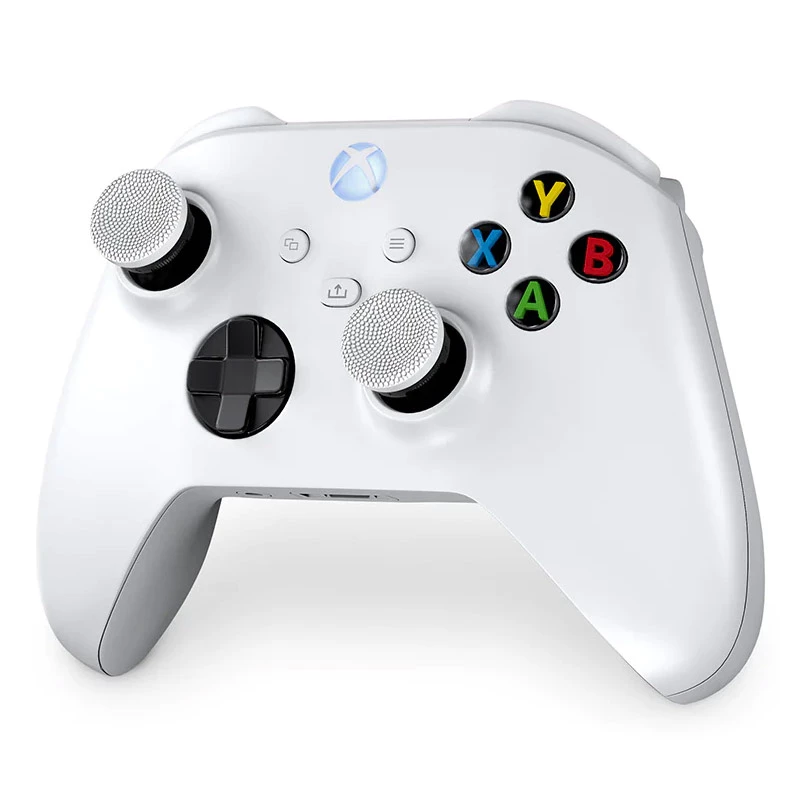 Fundas para joystick de mando de gaming STEELSERIES KontrolFreek Sports Clutch blanco negro XBX alto rendimiento de agarre