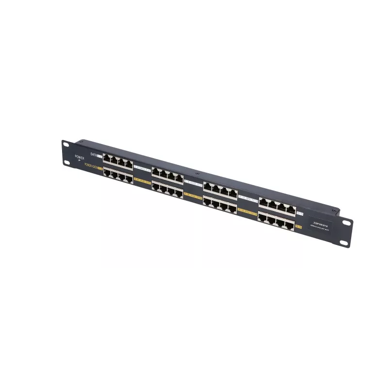 Inyector PoE Extralink 16 puertos 16x 100Mb/s RJ45, rack