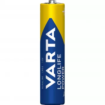 Varta Longlife, pila de un solo uso, AAA, alcalina, 1,5 V, 24 uds., 44,5 mm