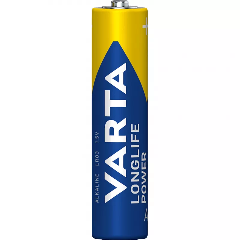 Varta Longlife, pila de un solo uso, AAA, alcalina, 1,5 V, 24 uds., 44,5 mm