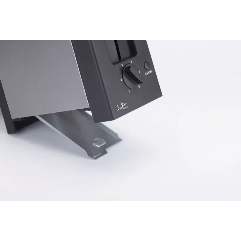 Tostadora JATA TT607 2 rebanadas 800 W negra acero inoxidable