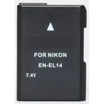 Batería de cámara recargable extra digital EN-EL14 7,2V 1030mAh para cámaras Nikon