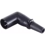ShiverPeaks S/CONN maximum connectivity conector XLR macho acodado, negro, 55006
