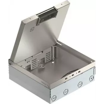 OBO Bettermann caja de suelo completa UDHOME9 2V vacía acero inoxidable (7427324)