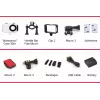 Action cam AgfaPhoto Action cámara deportiva 16 MP 2K Ultra HD CMOS Wi-Fi 58 g (AC7000BK)