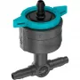 Gotero de riego Gardena 13314-20 8 l/h negro montaje en línea