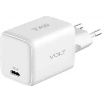 Cargador USB-C YENKEE G45 VOLT 45W Power Delivery 3.0, salida 3A