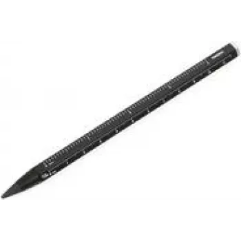 Portaminas mecánico TROIKA PEN20/BK negro aluminio 4 uds.