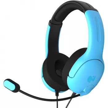 PDP PS5 y PC Neptune Blue AIRLITE auriculares con cable, con cable, gaming, auriculares, azul