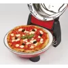 Máquina de pizza G3FERRARI G10032 – 1200 W, Superficie de piedra, máx. 400 °C, Pizza de 31 cm, Temporizador mecánico, Roja