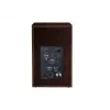 Altavoz de suelo Magnat TRANSPULS 800A 2 vías con cable e inalámbrico 2×60 W, Bluetooth 5.0, HDMI, negro/marrón