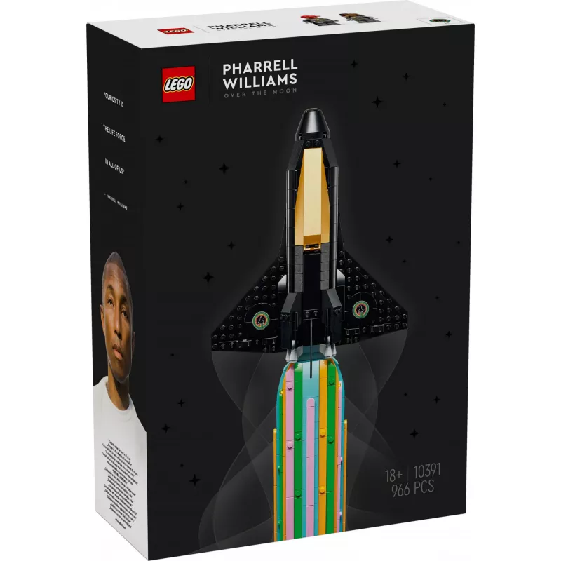 LEGO Icons 10391 Más allá de la Luna con Pharrell Williams