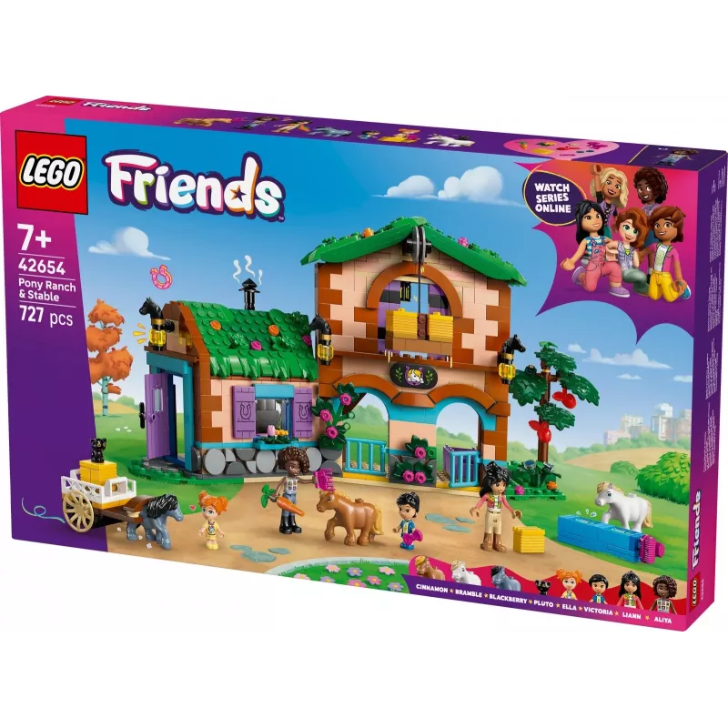 LEGO Friends 42654 Rancho de ponis y establo