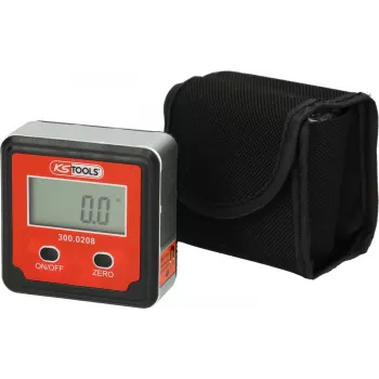 Nivel digital KS Tools 300.0208, precisión 0,1°, medición 360°