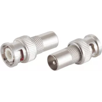 Adaptador de vídeo/audio BNC ShiverPeaks 98812 — adaptador conector BNC para señales de audio y vídeo