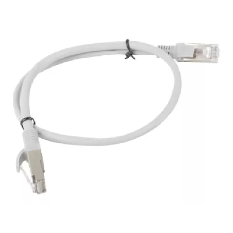 Cable de red Lanberg PCU6-10CC-0050-S RJ-45 Cat6 0,5 m gris