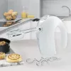 Batidora de mano Maestro MR-506 – 2 velocidades, blanca, batidora de cocina compacta