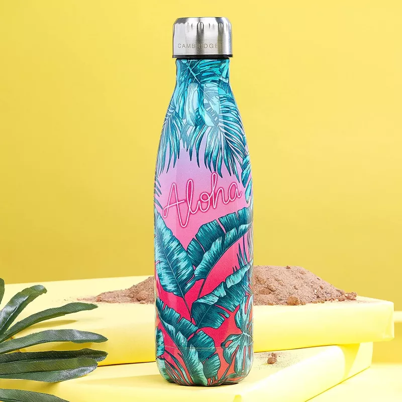 Termo Cambridge CM06510 500 ml – diseño Aloha Palm Beach