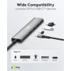 Goobay hub USB slim de 4 puertos USB-C a 5 Gbit/s - conector macho> 4x conector hembra (76564)