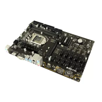 Placa base BIOSTAR TB360-BTC PRO 2.0 ATX Intel B360, LGA 1151, 2x DIMM DDR4 hasta 32GB, 11x PCIe x1 + 1x PCIe x16, M.2, SATA III, USB-A
