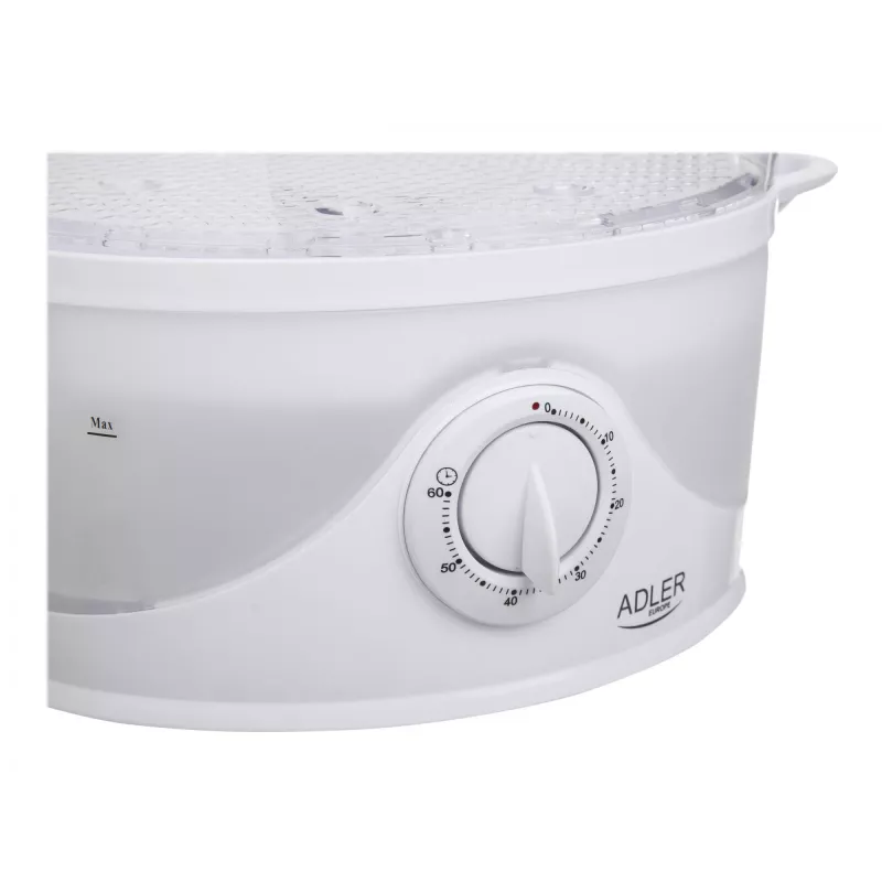 Vaporera Adler AD 633 3 cestas de libre instalación 800 W blanca