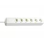 Regleta de enchufes brennenstuhl Eco-Line, 6 tomas, Blanco (1159420015)