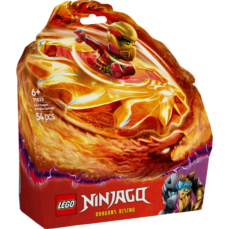 LEGO NINJAGO 71823 Peonza Spinjitzu dragón de Kai