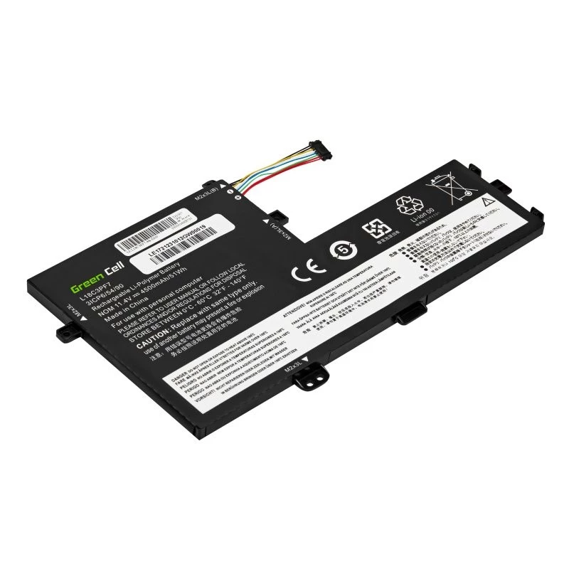 Batería Green Cell LE172 polímero de litio 4500 mAh para Lenovo IdeaPad C340 / S340 Serie