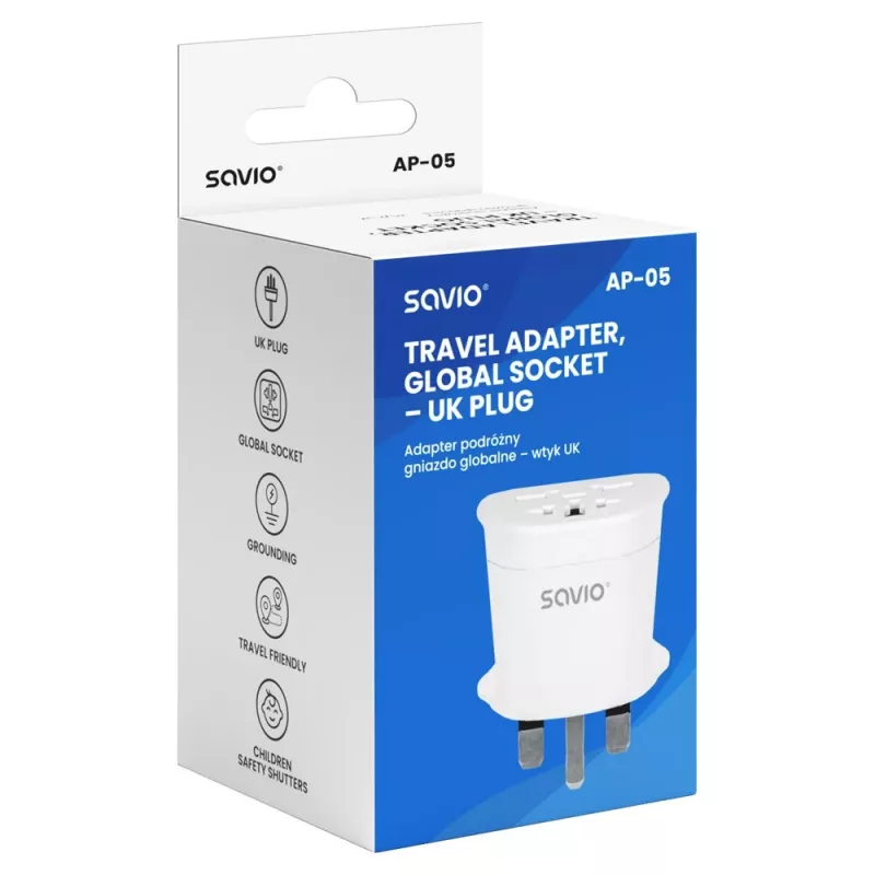 Savio AP-05 fuente de alimentación interior 2500 W blanco